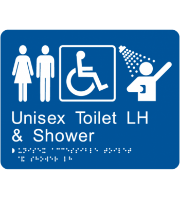 Unisex Accessible Toilet and Shower LH