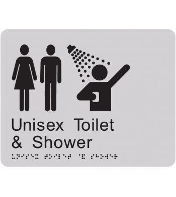 Unisex Toilet and Shower