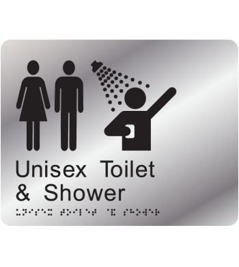 Unisex Toilet and Shower