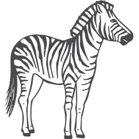 Zebra Wall Sticker