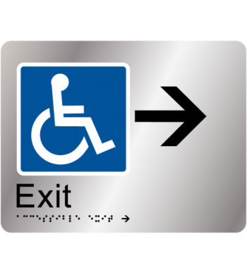 Accessible Exit (Right Arrow)