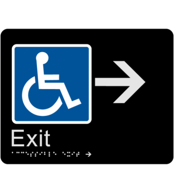 Accessible Exit (Right Arrow)