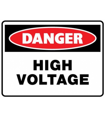 DANGER HIGH VOLTAGE