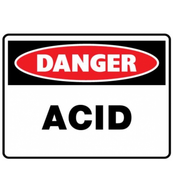 DANGER ACID