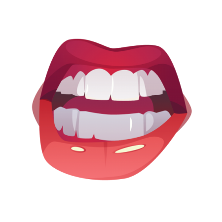 Mouth Sticker