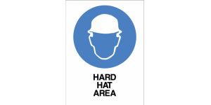 HARD HAT AREA