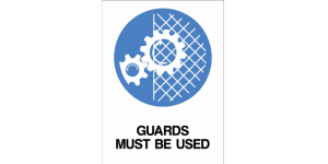GUARDS MUST BE USED