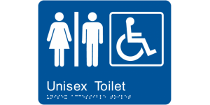 Airlock - Unisex Accessible Toilet manufactured by Bathurst Signs