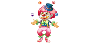 Clown Sticker