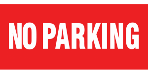 NO PARKING