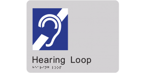 Hearing Loop manufactured by Bathurst Signs