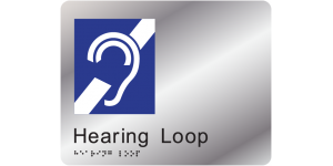 Hearing Loop manufactured by Bathurst Signs