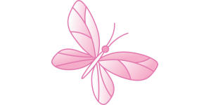 Pink Butterfly Wall Sticker