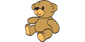 Teddy Sticker