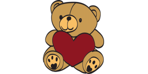 Teddy Sticker