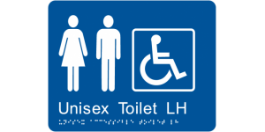 Unisex Accessible Toilet LH