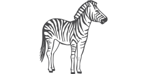 Zebra Wall Sticker