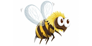 Bee Sticker