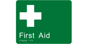 First Aid manufactured by Bathurst Signs