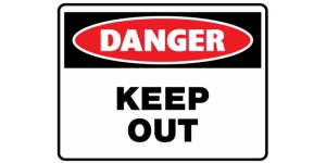 DANGER KEEP OUT