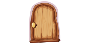 Hobbit Door Sticker