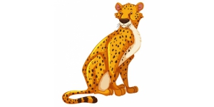 Leopard Sticker