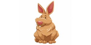 Rabbit Sticker