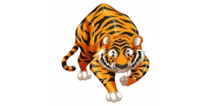 Tiger Sticker