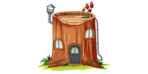 Treehouse Sticker