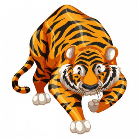 Tiger Sticker