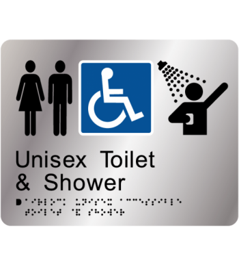 Unisex Toilet & Shower