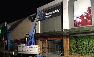 Bathurst Signs illuminated sign installation