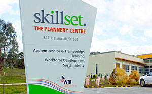 Bathurst Signs Skillset sign installation